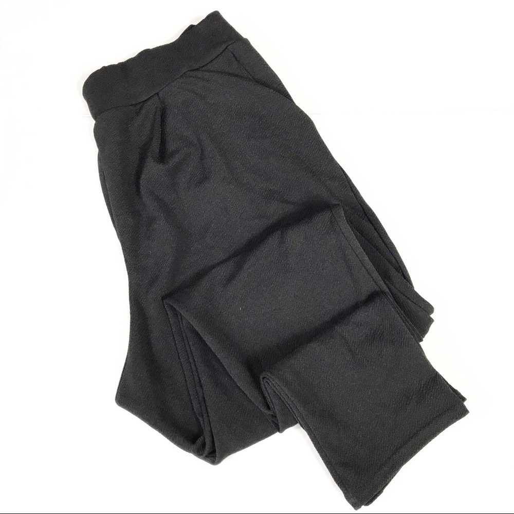 Boohoo Black Tapered Trousers